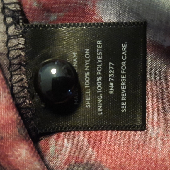 Simply Vera Vera Wang abstract floral multicolor dress - Picture 4 of 4